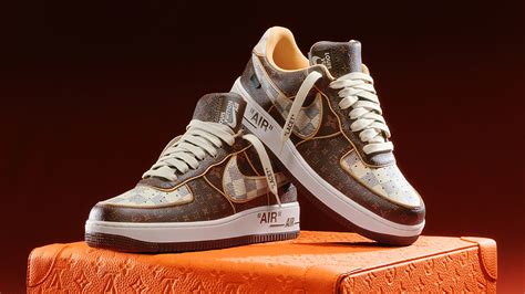 nike louis vuitton air force 1 mid virgil abloh shoes